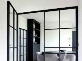 interior glass partition walls for home